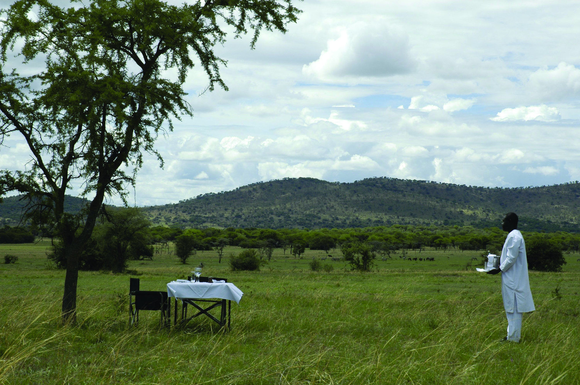 Kirawira Serena Camp Robanda Étterem fotó